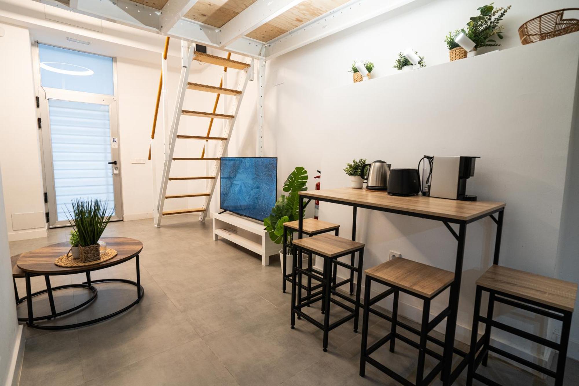 Loft A 10 Min Del Centro Historico De Madrid A Appartement Buitenkant foto